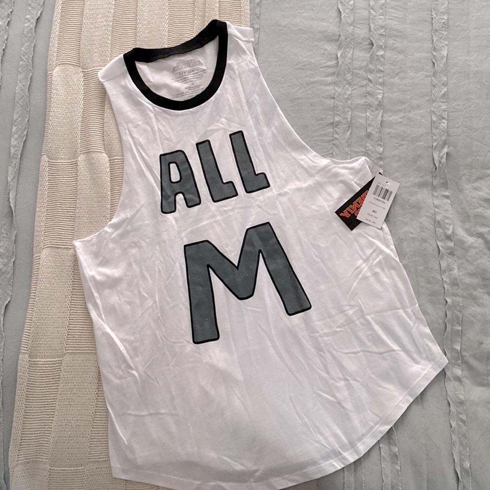 My Hero Academia Anime All Might jersey tank Medium NWT